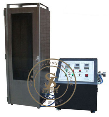 ASTM D6413 Вертикальный испытатель воспламеняемости для испытания расширения распространения пламени
