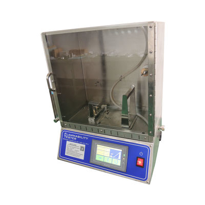 ASTM D1230 45-градусный испытатель воспламеняемости со стеклянной панелью наблюдения