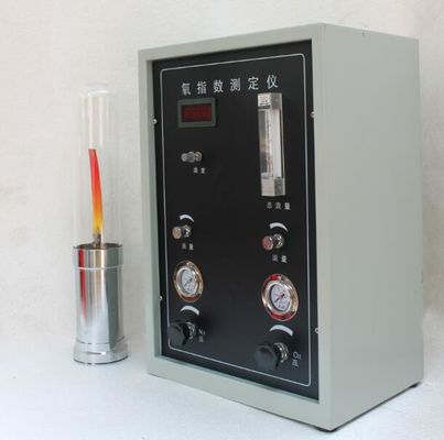 ASTM D 2863 ИСО 4589-2 Оборудование для испытания воспламеняемости, цифровой тестер индекса кислорода