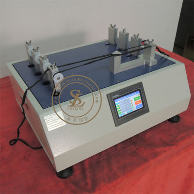 SATRA PM 154 Тестирующий сопротивление трению, 4 испытательные группы Тестирующий сопротивление абразии шнурок обуви