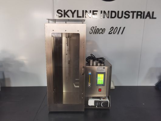 11-мм сопло SL-FL76 Вертикальный тестер горения (16CFR1615/1616) для тестирования ДЕТСКОЙ ПИЧНОЙ ОДЕЖДЫ